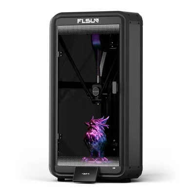 Flsun T1 3D nyomtató, 1000mm/s, automatikus szintezés, 300°C extruder, 110°C fűtött ágy, 260x260x330mm, fém delta váz