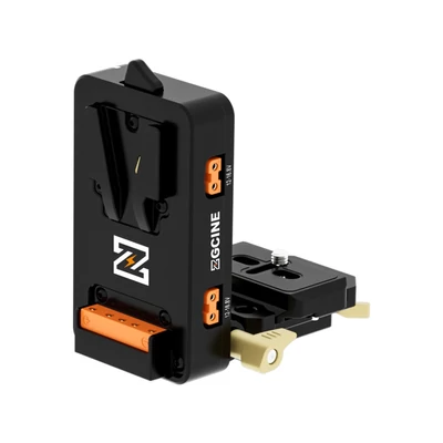 ZGCINE V rögzítőelem V Lock akkumulátor adapter D-TAP USB-C kimenetekkel, 38mm ARCA gyorskioldó DSLR kamerákhoz és állványhoz