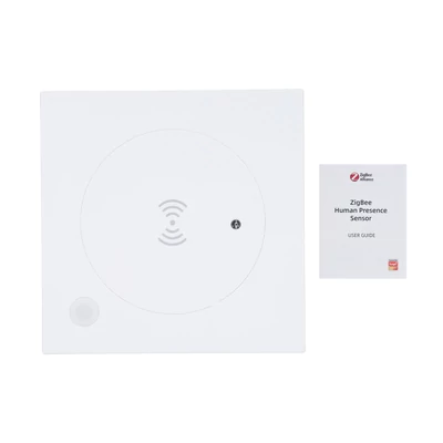 ZigBee jelenlétérzékelő, gyors mozgásdetektor, 24 GHz radar, megvilágítás érzékelés, emberi jelenlét, ZigBee átjáróval használható - 3-as típus