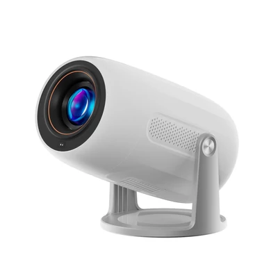Hordozható Lenovo 100M 1080P okos projektor, WIFI és BT támogatással, automatikus trapézkorrekcióval, 4K kompatibilis, otthonra és kollégiumba