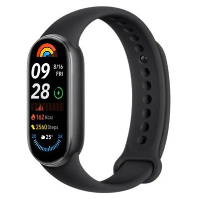 Xiaomi Smart Band 9 1,62 hüvelykes kijelző BT 5.4 Standard verzió - Fekete