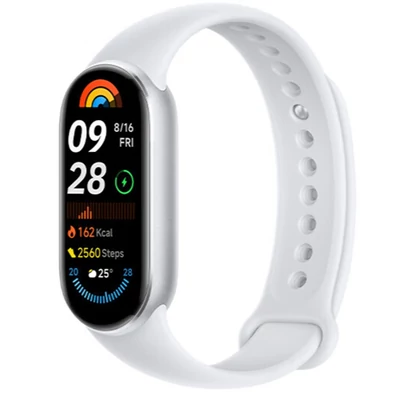 Xiaomi Smart Band 9 1,62 hüvelykes kijelző BT 5.4 Standard verzió - Ezüst