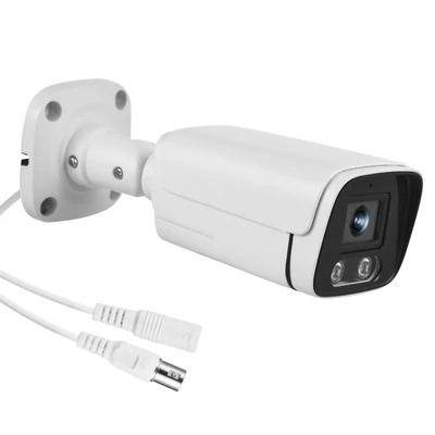 1080P CCTV vezetékes biztonsági kamera, beltéri/éjjellátó, 3.6mm lencse, 2.0MP, kültéri DVR-hez, fali konzollal, NTSC rendszer