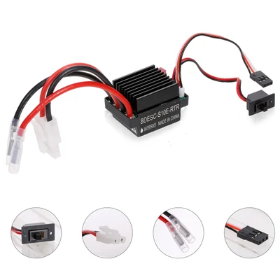 320A ESC kefés előre-hátra elektromos sebességszabályzó fékkel, vízálló, 2-3S akkumulátorhoz, HSP, Redcat, Traxxas, Tamiya RC autóhoz/csónakhoz