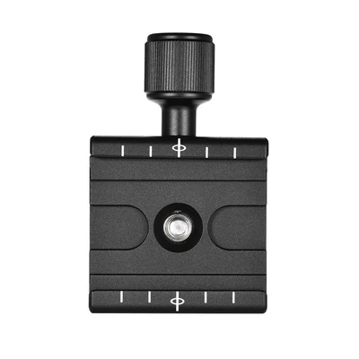 Andoer QR-50 Gyorscseretalp Szorító Adapter beépített vízmértékkel, Arca Swiss / RRS / Wimberley állvány gömbfejhez