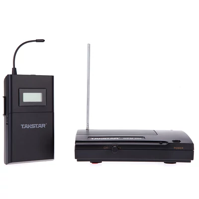 Takstar WPM-200 UHF Vezeték nélküli Monitor Rendszer - Adó, Vevő, In-Ear Fülhallgató (50m)