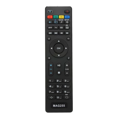 Csere tv box távirányító mag255 vezérlőhöz, mag 250/254/255/260/261/270 iptv set-top boxhoz