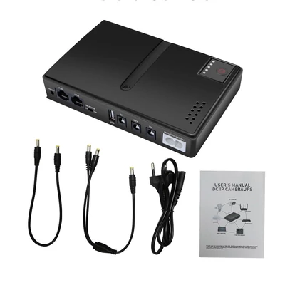 5V 9V 12V router, optikai hálózati végpont, kapcsoló, beléptető, kamera, mobil, szünetmentes tápegység, DC UPS