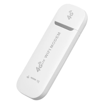 4G LTE wifi modem 150mbps hordozható usb wifi adapter wifi hotspot európai, ázsiai és afrikai régióhoz (Fehér)