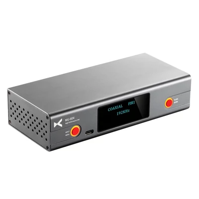 XDuoo MU-604 nagy teljesítményű DAC digitális audio dekóder előerősítő ES9018K2M *2 USB DAC chip optikai koaxiális bemenet