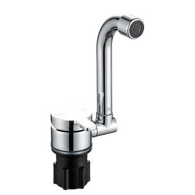 Összecsukható csaptelep lakóautóhoz, 360°-ban forgatható konyhai csaptelep mosogatóhoz