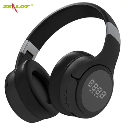 ZEALOT B28 vezeték nélküli mikrofonos fejhallgató Bluetooth PC játékhoz mobiltelefonhoz
