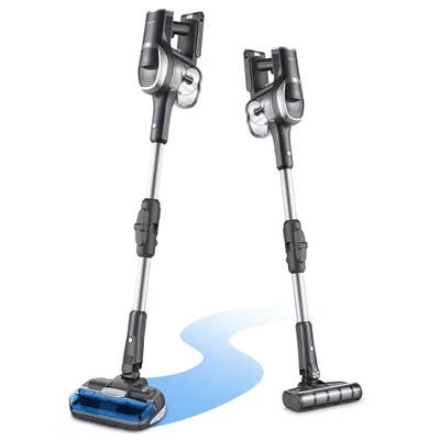 JIMMY JV9 Pro Aqua vezeték nélküli porszívó, 160AW szívóerő, 65 perc üzemidő, 500ml víztartály - Szürke