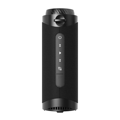 Tronsmart T7 hordozható Bluetooth hangszóró LED fénnyel, 30W, SoundPulse, TWS, IPX7, EQ - Fekete
