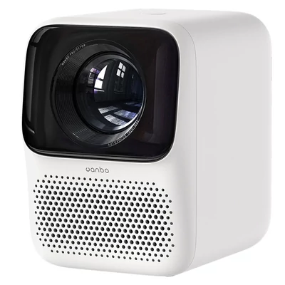 Wanbo T2 Max ÚJ LCD projektor, natív 1080P, 450 ANSI lumen, Android 9.0, AI fókusz, Netflix, YouTube - Fehér