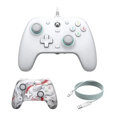 [Xbox minősített] Gamesir G7 SE vezetékes kontroller + előlap + 3m USB-A–C kábel, Hall Effect karok, 1 hó ingyen XGPU