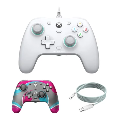 [Xbox minősített] Gamesir G7 SE vezetékes kontroller + előlap + 3m USB-A–C kábel, Hall Effect karok, 1 hó ingyen XGPU