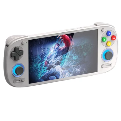 Retroid Pocket 5 játékkonzol, Android 13, 5,5" 1080p AMOLED, 8GB RAM, 128GB UFS 3.1, WiFi 6, BT 5.1, 5000mAh - Szürke