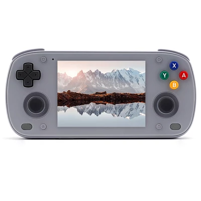 Retroid Pocket MINI játékkonzol, 3,7" AMOLED, 6GB+128GB, Android 10, 4000mAh, WiFi 6, BT 5.1, aktív hűtés, 27W gyorstöltés - Szürke