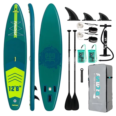 FunWater SUPFW41A állószörfdeszka 385*85*15cm, kamera rögzítéssel