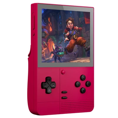 Retroid Pocket Classic Android 14 játékkonzol, 3,92" 1240×1080 AMOLED kijelző, 6GB RAM, 128GB tárhely, WiFi 5, BT 5.1, 5000mAh - Piros