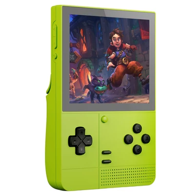Retroid Pocket Classic Android 14 játékkonzol, 3,92" 1240×1080 AMOLED kijelző, 6GB RAM, 128GB tárhely, WiFi 5, BT 5.1, 5000mAh - Zöld