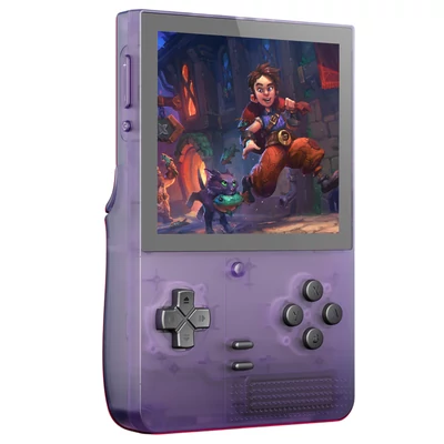Retroid Pocket Classic Android 14 játékkonzol, 3,92" 1240×1080 AMOLED kijelző, 6GB RAM, 128GB tárhely, WiFi 5, BT 5.1, 5000mAh - Lila