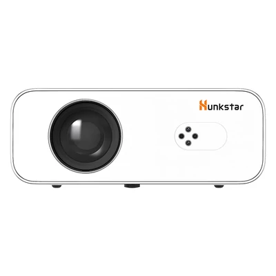Hunkstar P3 1000 ANSI Android projektor, natív 1080P, 4K, HDR10, automata trapézkorrekció, Android 9.0, BT 5.0, WiFi 6, 2×5W hangszóró