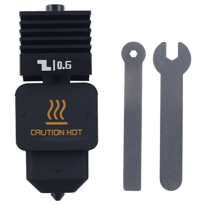 FYSETC 0,6mm edzett acél fúvóka hotend készlet Bambu Lab H2D A1/A1 mini-hez