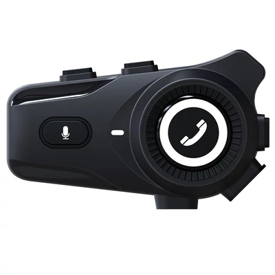 Houtonsen FX2 sisak Bluetooth headset, HD hangzás, 6 színben világító fényekkel - fekete