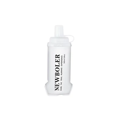 NEWBOLER BOT225 összecsukható, puha, BPA-mentes sportkulacs – 300 ml, fehér
