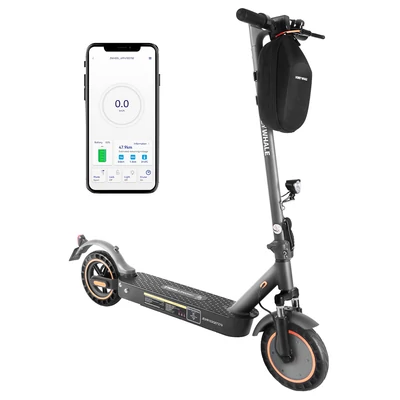 HONEYWHALE E9 MAX 10" elektromos roller, ABE tanúsítvány, 500W motor, 36V 10Ah akku, 40km hatótáv, dupla felfüggesztés, app