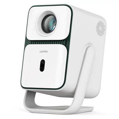 Wanbo T2 Ultra projektor, Android TV 11, 500 ANSI, natív 1080P, 120° forgatható állvány, autofókusz, 45-140" vetítés, dual WiFi, 2×5W hangszóró