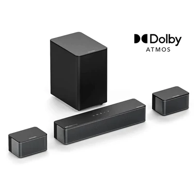 Ultimea Poseidon D60 5.1 hangprojektor mélynyomóval, Dolby Atmos, állítható térhangzás, több üzemmód