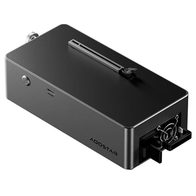 AOOSTAR AG01 eGPU dokkoló Oculink porttal, beépített 800W táppal, TGX csere támogatással, hot-swap funkcióval