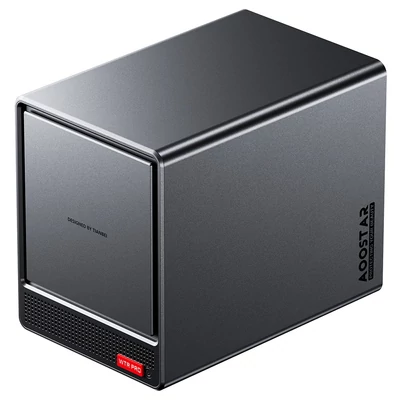 AOOSTAR WTR Pro NAS Mini PC barebone (RAM, SSD nélkül), Intel N150, 4 mag, 3x 4K kijelző, 2×USB3.0, 2×USB2.0, 2×2.5G LAN, microSD, audio