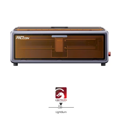 Creality Falcon A1 10W FDA 1. osztályú lézer, 600mm/s gravírozás, kamera, anyagfelismerés, szemvédelem, 305×381mm +  1 éves LightBurn licenc