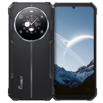 FOSSiBOT F109S strapabíró okostelefon, Android 15, 6+256GB, 10600mAh akkumulátor, 50MP kamera, NFC