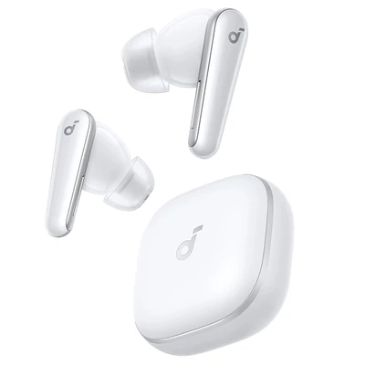 Anker Soundcore Liberty 5 ANC fülhallgató, Dolby Audio, 2x erősebb zajszűrés, Adaptív ANC 3.0, 48 óra üzemidő – Fehér