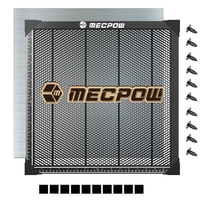 Mecpow H44 440*440*22mm lézerágy, méhsejtrácsos alap