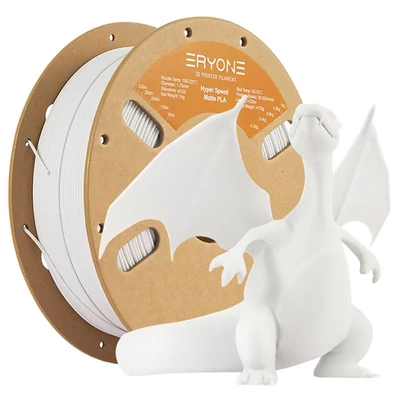ERYONE Matte Hyper PLA filament 1 kg – Fehér