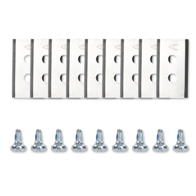 9 db robotfűnyíró penge és csavar Goat Bot Unicut H1-hez, cseredarabok