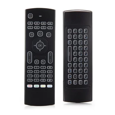 MX3 2.4G háttérvilágítású légiegér és vezeték nélküli billentyűzet TV Boxhoz, projektorhoz, PC-hez, Smart TV-hez