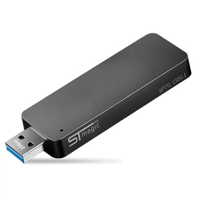 STmagic SPT31 512GB Mini hordozható M.2 SSD, USB 3.1, 500MB/s olvasási sebesség