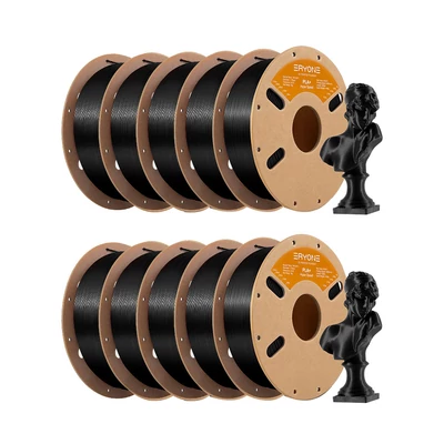 10kg ERYONE gyors PLA+ szál – Fekete