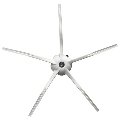 Roborock oldalkefe (2 db) S5/S5 Max/Q7/Q7 Max/Q7 Max+/S7 MaxV Ultra/S7 Pro Ultra robotporszívóhoz - fehér