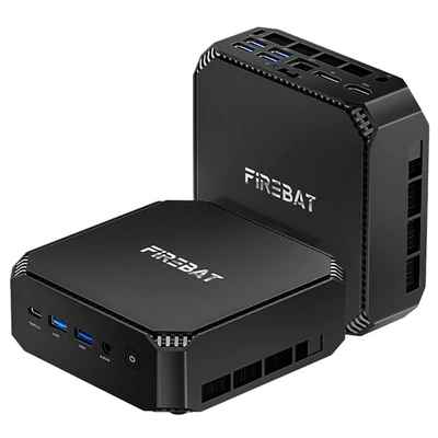 FIREBAT A6 Mini PC, AMD Ryzen 7 6800H, 8 mag, max 4.7GHz, 16GB RAM, 512GB SSD, Type-C/DP/HDMI 4K, WiFi 6, BT 5.2, 6×USB3.2, 2.5G LAN, audio