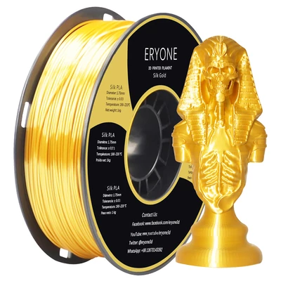 ERYONE Selyem PLA Nyomtatószál 1kg - arany