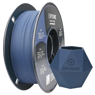 ERYONE matt PLA filament 3D nyomtatóhoz, 1.75mm, 1kg, ±0.03mm pontosság - tengerészkék
