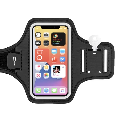 Vízálló futó telefontartó karszalag, 5.8" – iPhone 11 Pro/12 mini kompatibilis